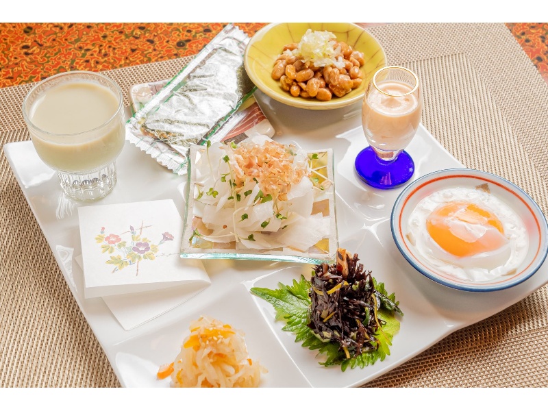 朝食　イメージ画像
学生団体・合宿関連の料理内容は異なります。