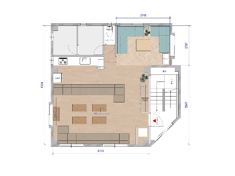 3F貸し切り利用です!