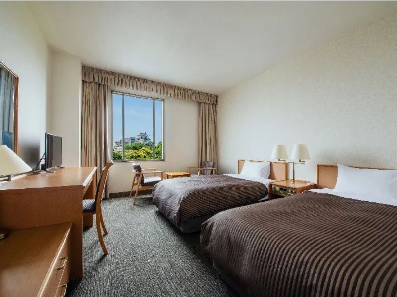 客室キャッスルビューツイン