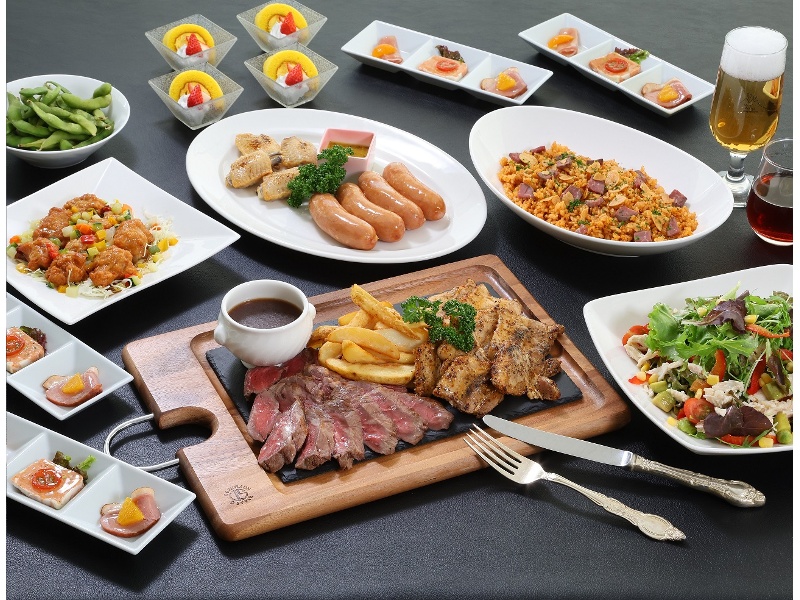 夏季限定！肉フェア・ビアホールのパーティ料理は、お肉たっぷりでみんな満足！