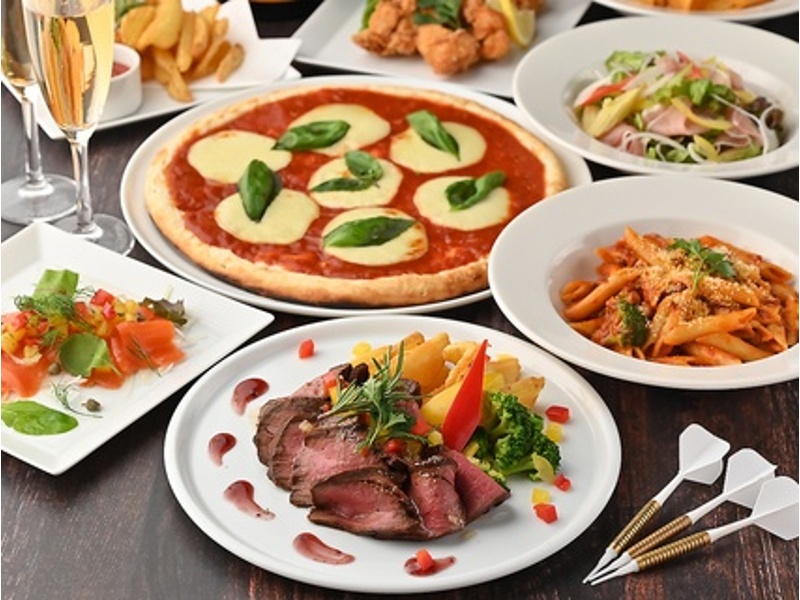 ★コースもご用意★
2時間飲み放題付きコースは3300円～♪少人数のパーティーや貸切まで幅広く対応致します！