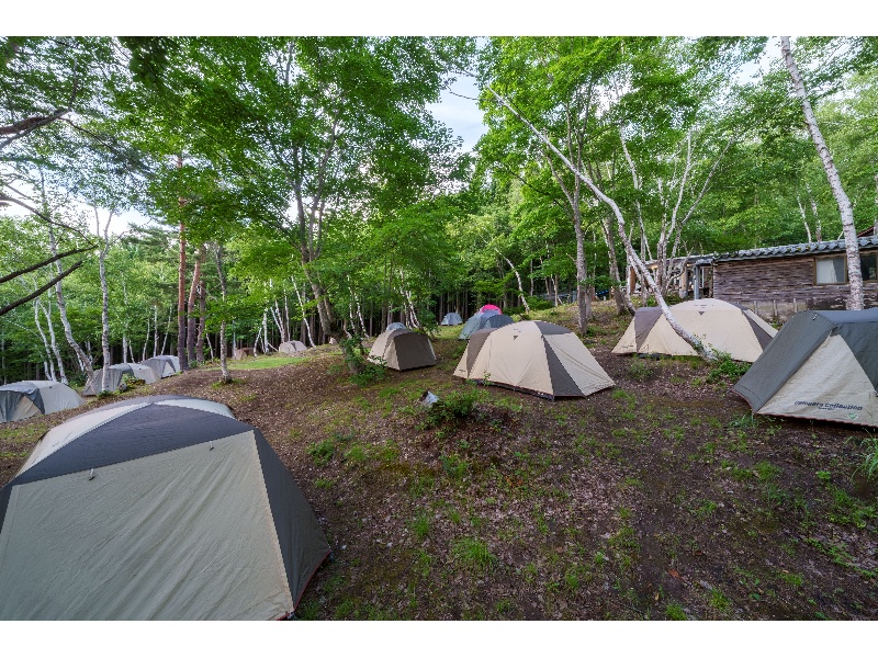 キャンプ場利用の一例
団体向けのキャンプも承っております