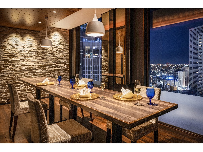 風雅(25F）半個室（会食）女子会や職場の親睦会などにご利用いただけます。
