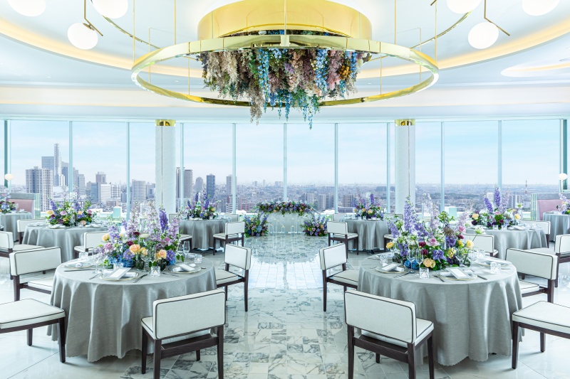 【MAINDINING】183.14㎡/55.5坪
■着席～100名様
■立食～150名様