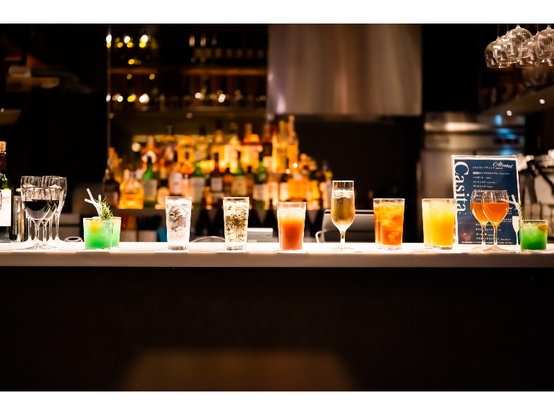 パーティーのテーマや企業カラーなどに合わせたオリジナルカクテルのご提案も可能です!