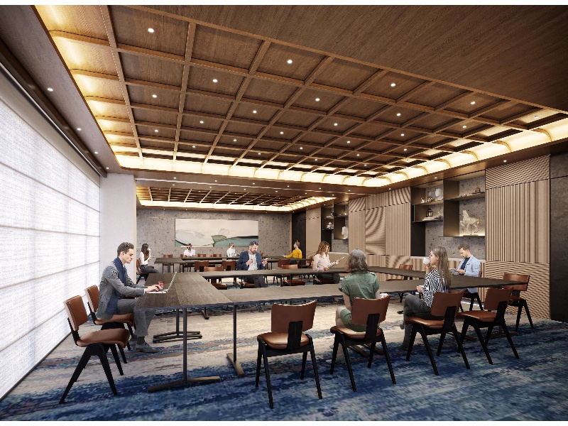 宴会場「Water」
　面積約100㎡　天井高2.7ｍ　分割ご利用可能