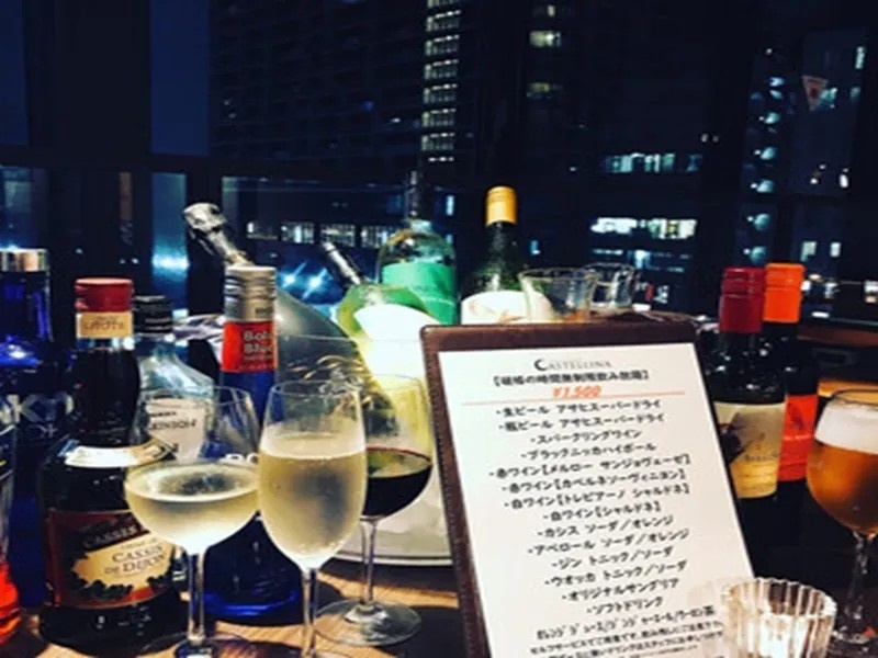 飲み放題は時間無制限1650円!