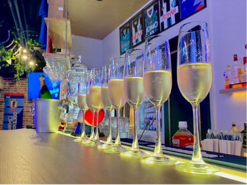 シャンパンのご準備も可能です。