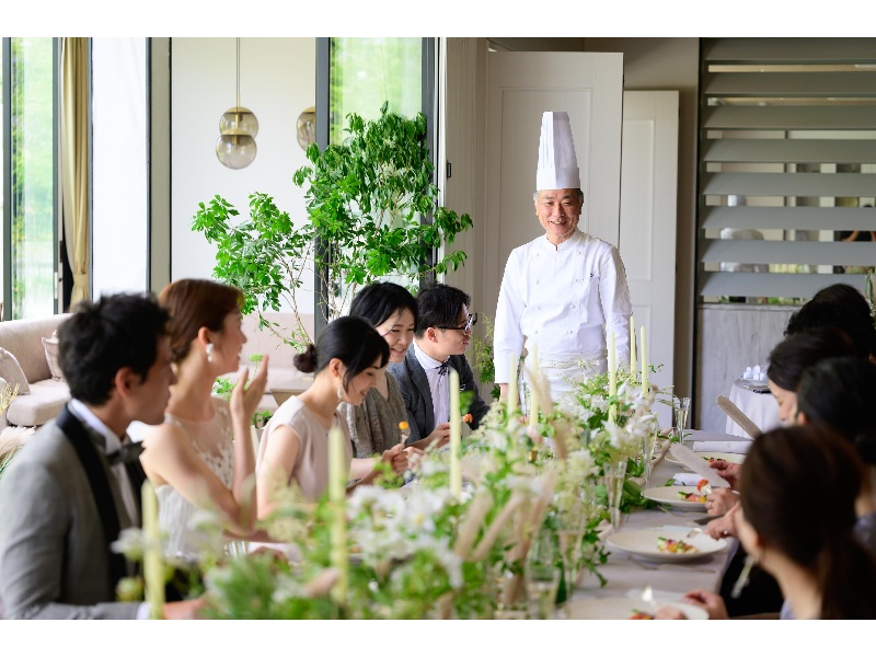 総料理長の丹羽が腕を振るう極上のフレンチ。