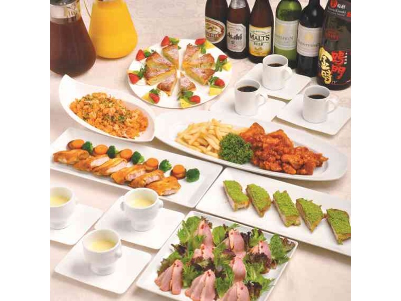 会食プラン【ブッフェ料理】