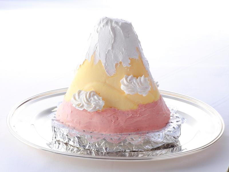 【コース料理イメージ】富士山アイスクリーム