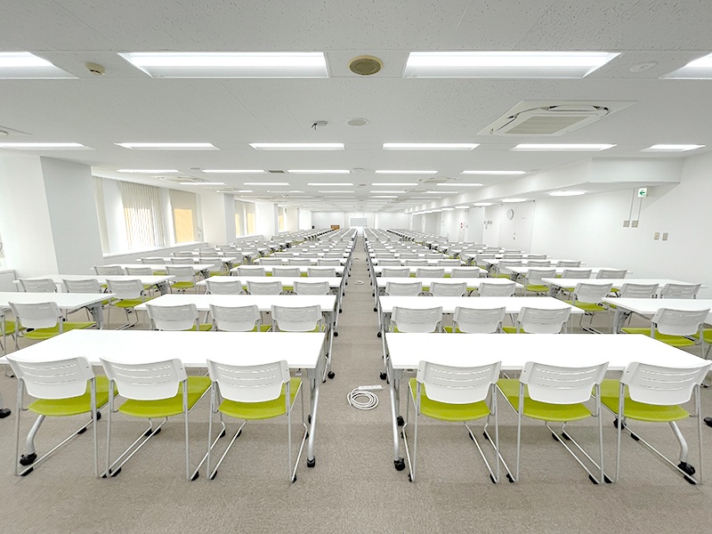 おすすめ用途：セミナー、イベント会場、展示会、学会、懇親会、社員研修、試験会場 等