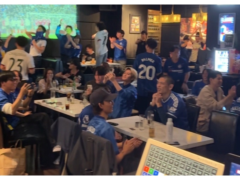 日本代表戦の時の画像です