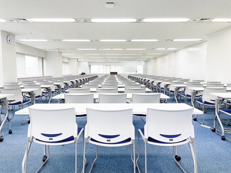おすすめ用途：セミナー、イベント会場、展示会、学会、懇親会、社員研修、試験会場 等