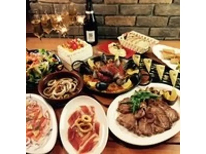 ボリューム満点のスペイン料理をご提供します！