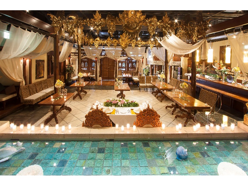 水の流れる極上のアジアン空間を貸切に☆彡