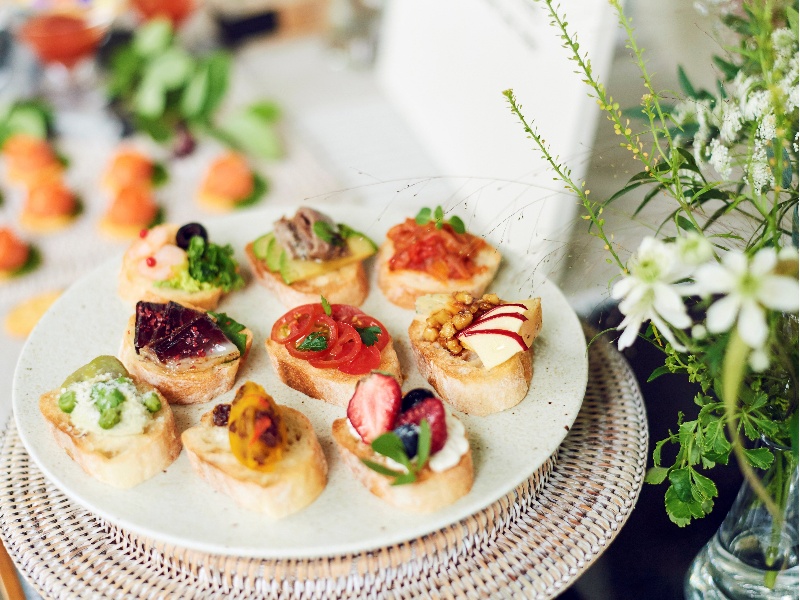 パーティープラン（ブッフェ  ¥9,350）
～カジュアルなパーティーからフォーマルなお集まり、会社行事まで～