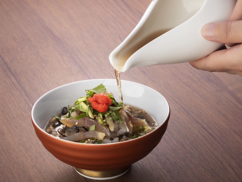 朝食ビュッフェ会場「GUNJO」