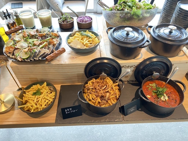 彩り豊かな料理でおしゃれなひと時を。