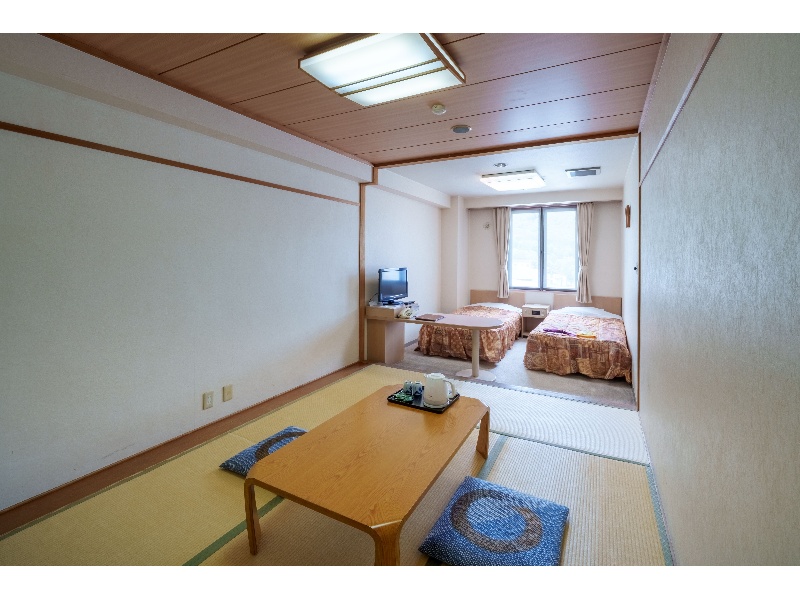 東館和洋室の一例です
５名様までお休みいただけます