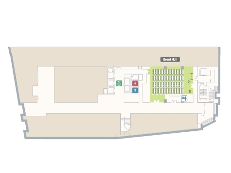 EventHall_180㎡_天井高2.5ｍ_セミナーやイベント会場に最適！