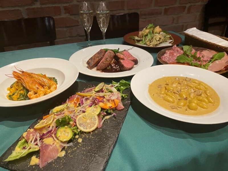 リッチなイタリアンコース