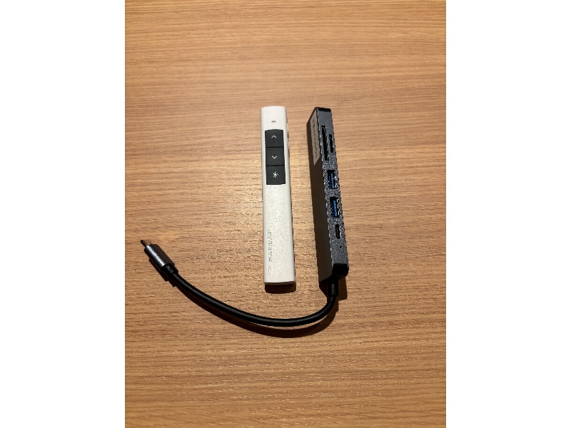 クリッカー・USBタイプC 変換アダプタ