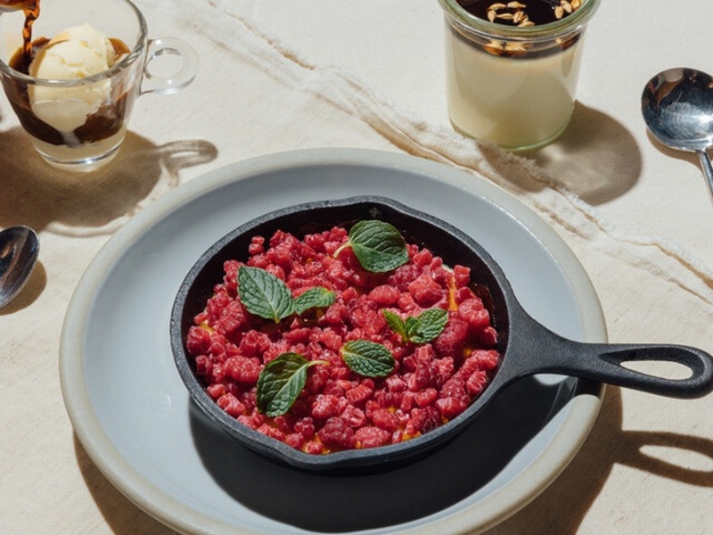 ラズベリークレームブリュレ