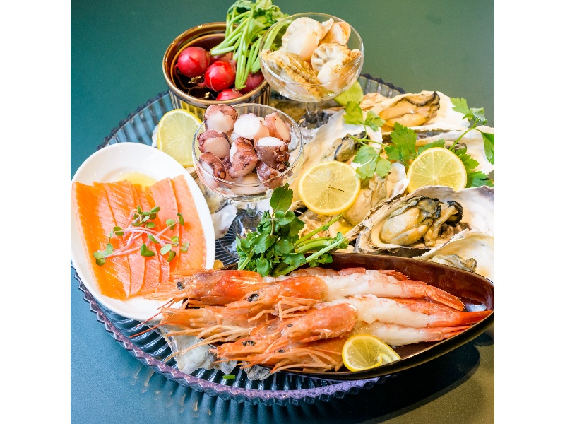 シーフードプラッター　追加料金