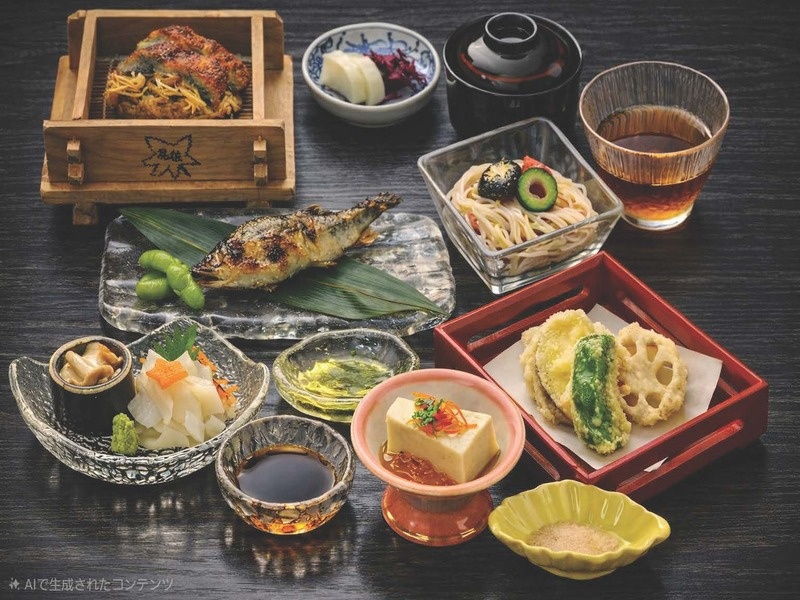 【お料理：夏限定（6月～8月）】
川風
