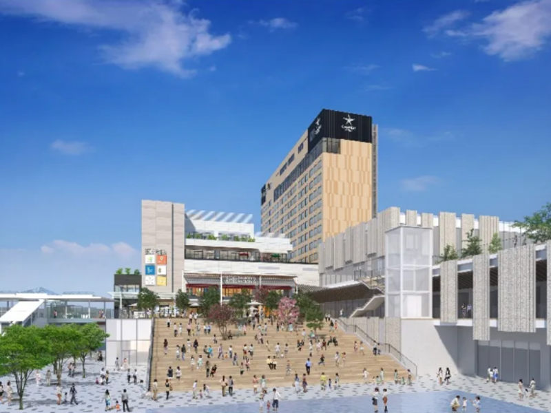 宇都宮駅東口直結「ウツノミヤテラス」内の好立地。
商業施設ならではの利便性と開放的な駅前広場を備え、県内外からのゲストも集まりやすいロケーション。パーティー前後の待ち合わせや二次会後の移動もスムーズです。