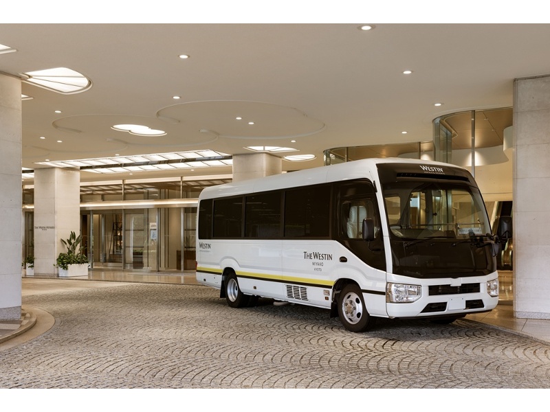 京都駅~ホテル間を運航する無料シャトルバス