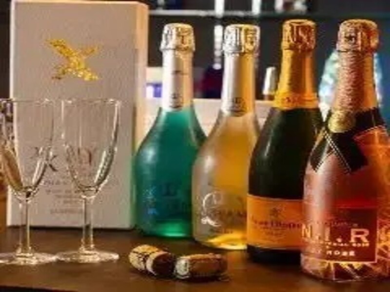 記念日やお祝いの席にはシャンパンを！