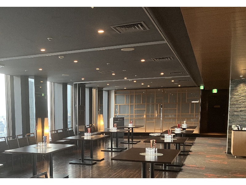 風雅パーティープラン（ブッフェ料理・創作和食コース）
会場：和風ダイニング&バーFUGA(風雅）バーエリア 25F　