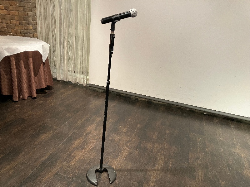 ワイヤレスマイクあり