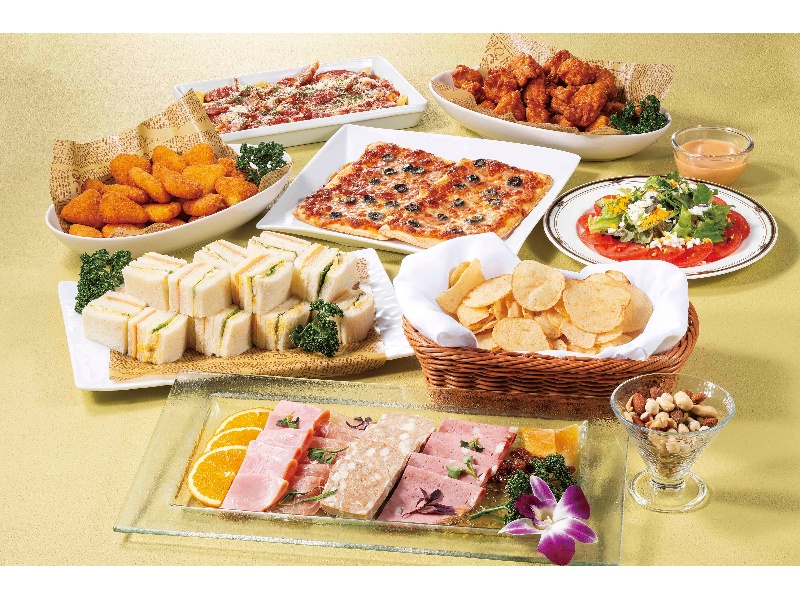 軽食ビュッフェプラン（2時間飲み放題付）