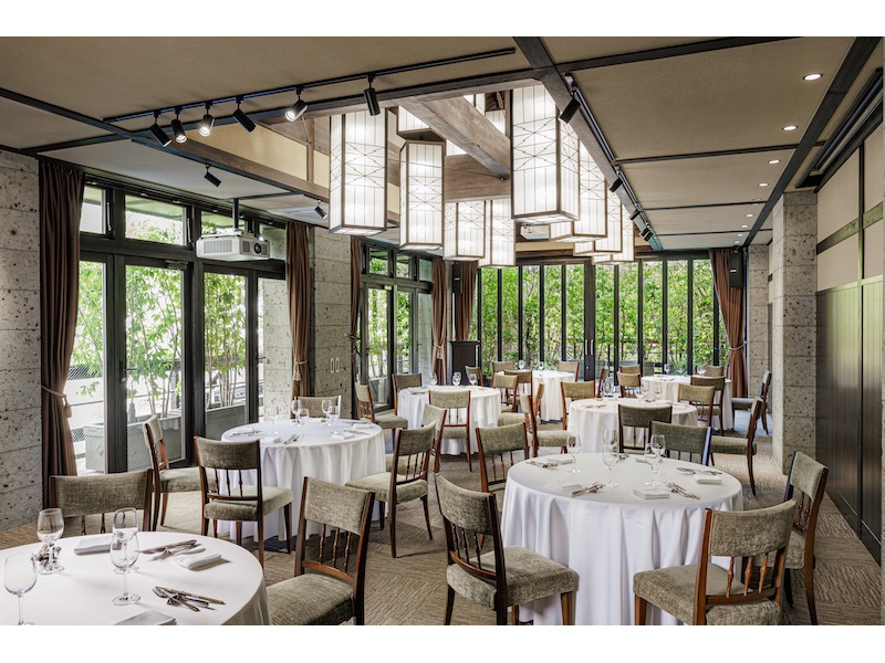 ・4F The Grace Room
4F 着席： 60名様 　立食：80名様　面積 78㎡
THE KAWABUN NAGOYA の最上階に位置し、プライベートテラスを有する「ザ グレース ルーム」。