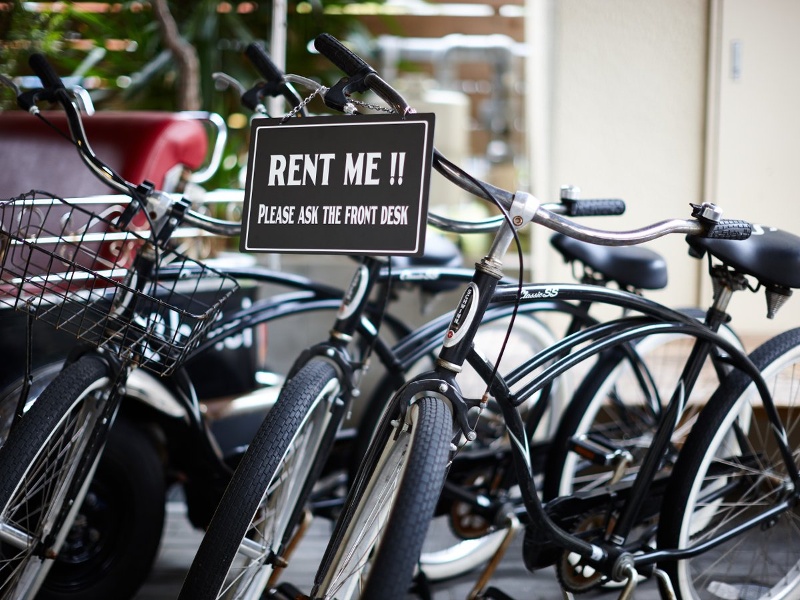 レンタルサイクルで湘南観光ができます！