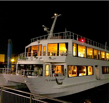 220名様まで貸切可能！Luxe Cruiseは、東京湾でクルーザーや大型船舶をレストランに行くような価格で、 お食事をお楽しみいただける東京湾・横浜の貸切クルージング・クルーズサービスです！