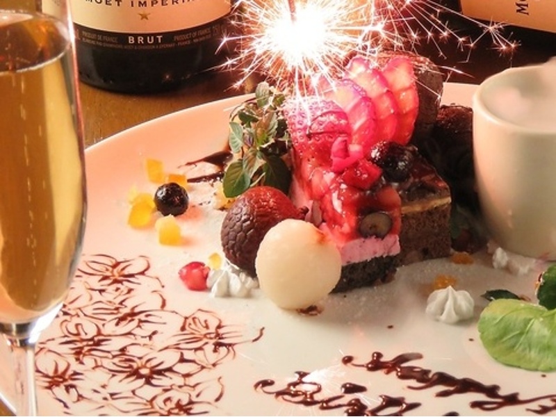 大切な誕生日や記念日にメッセージプレートを♪