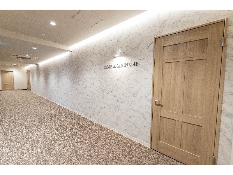 【廊下- TIME SHARING 新橋駅前4F（銀座口）】