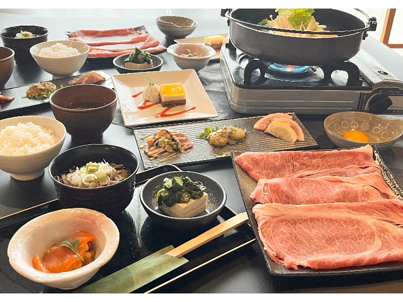 信州牛のすき焼きプラン