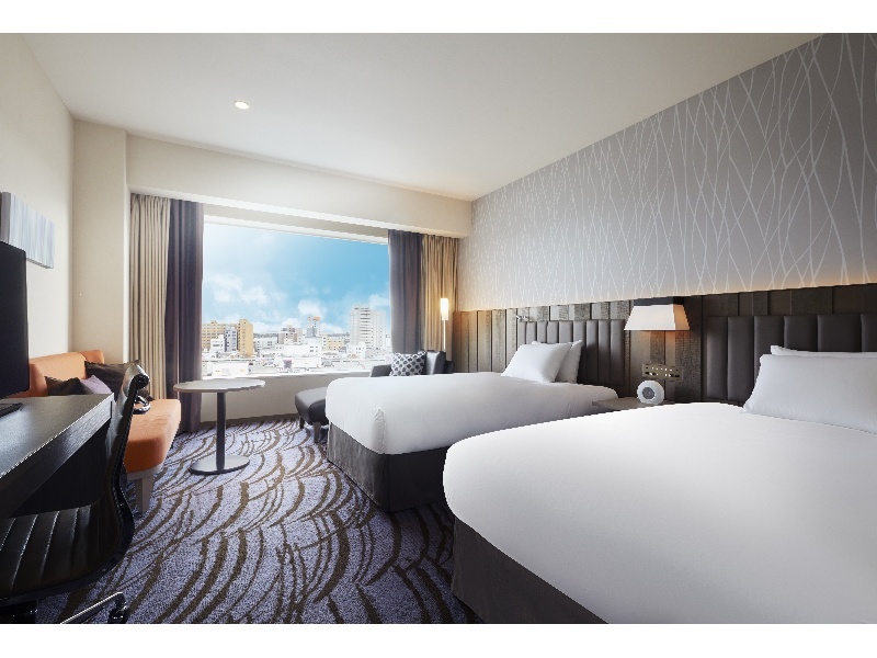 エグゼクティブツイン
客室広さ：33.1㎡　ベッドサイズ：120×203cm