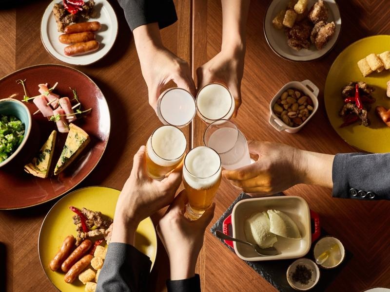 【歓送迎会プラン】選べる特典付き🎁フリーフロー付き🍻 ディナープラン〈A〉全6品