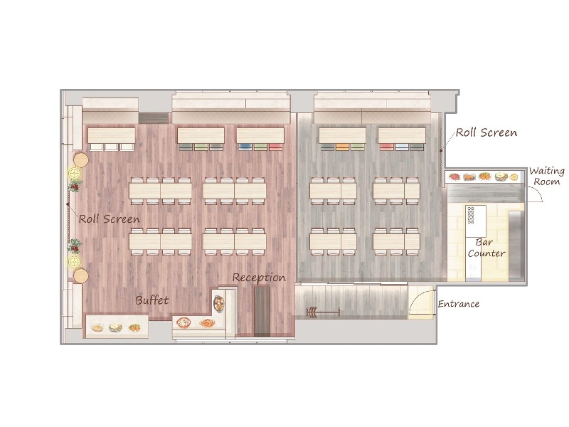 会場全面レイアウト図