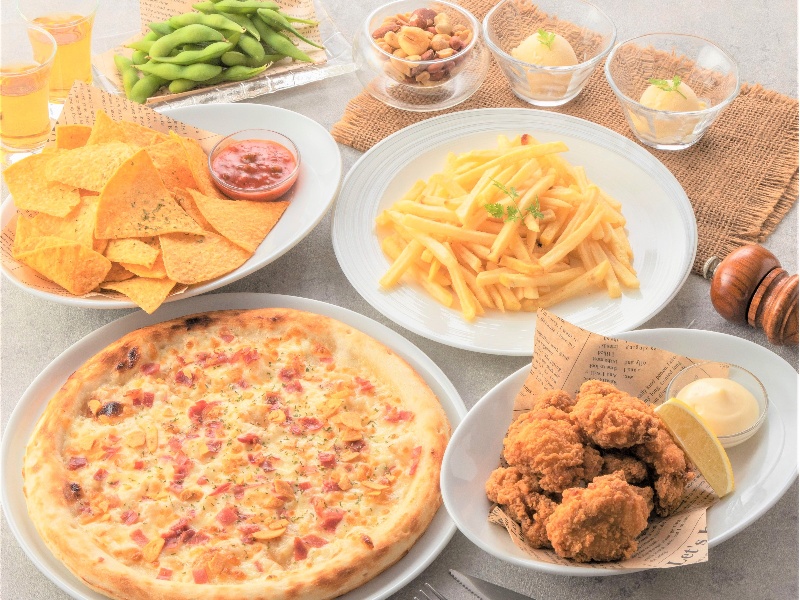 【貸切プラン】2時間飲み放題＆オプション付＜カジュアルコース＞3850円⇒3500円(税込）