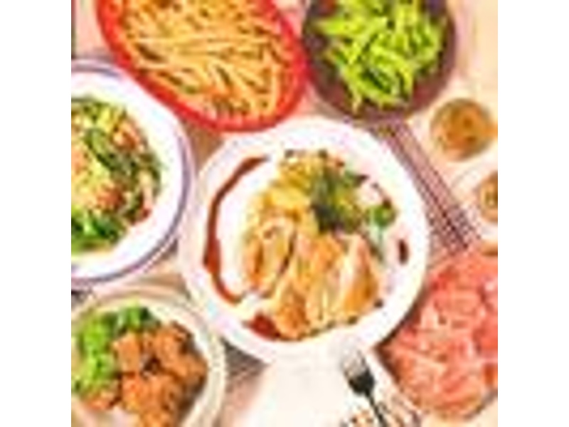 カジュアル全6品プラン＋飲み放題付きのリーズナブルプラン  　　　　　    　　  　