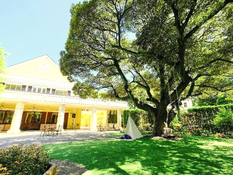 イタリア館　専用ガーデン＆外観

※広い木陰が、癒しの空間を生んでいます