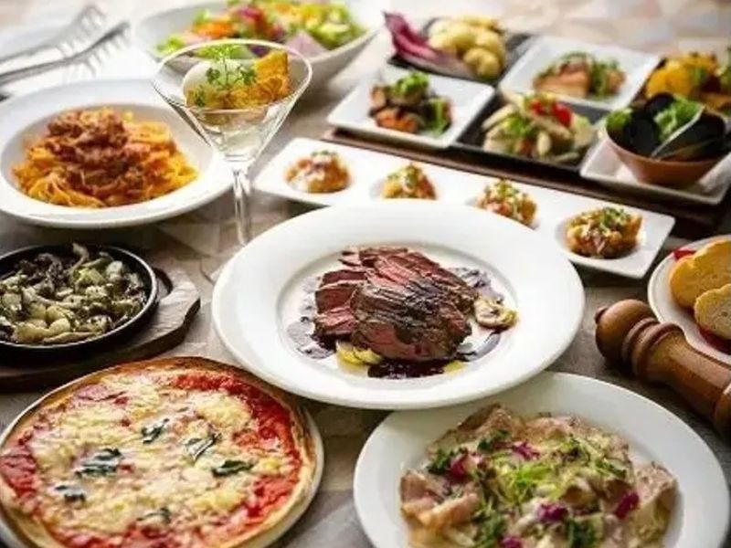 メインが肉と魚ダブルの贅沢コース【デラックスプラン】