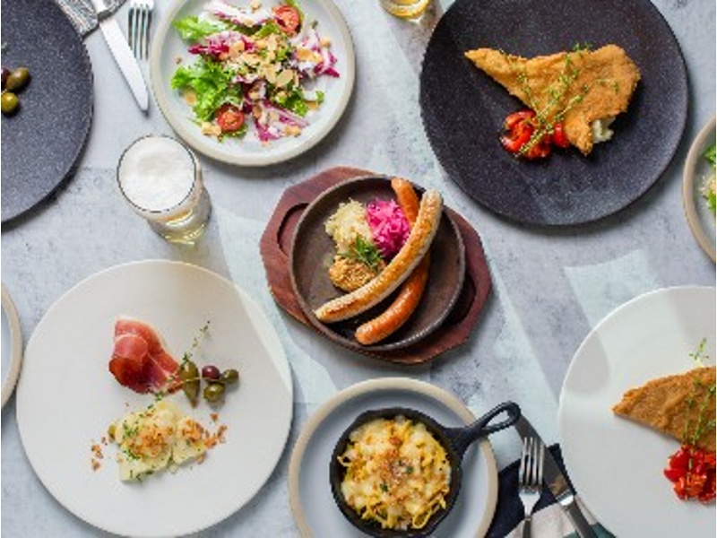 カジュアルに楽しめる本格ドイツ料理です。